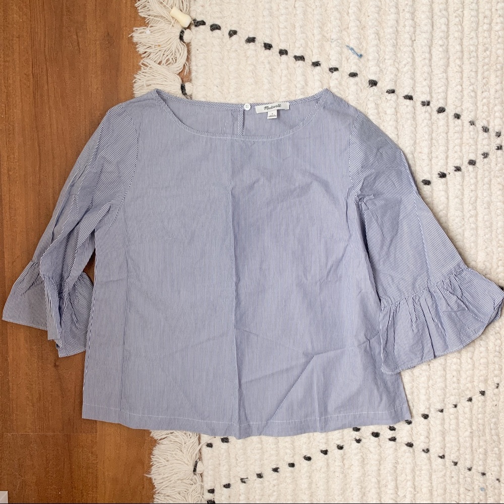 Madewell 💙 Striped Blouse
